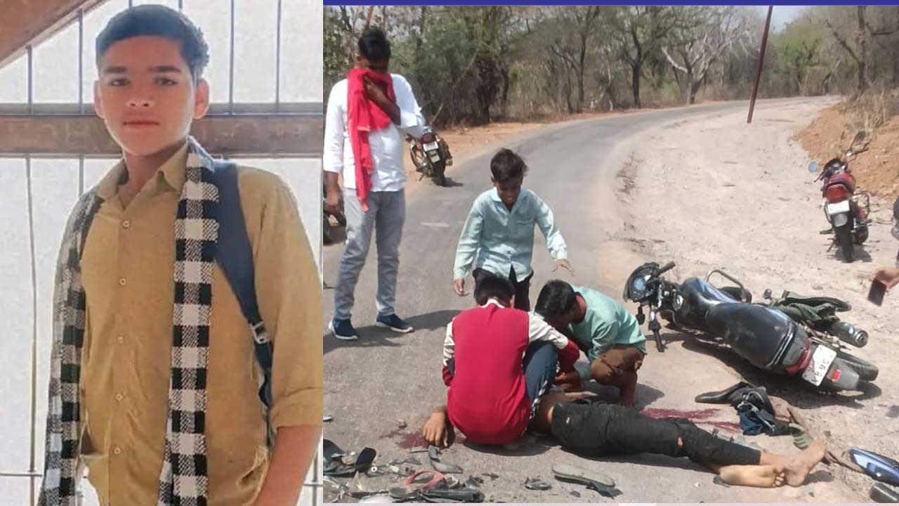 बबीना में ट्रैक्टर की टक्कर से 9वीं के छात्र की मौत, परिवार में मचा कोहराम.